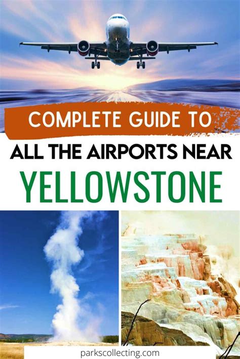 best airport for yellowstone national park